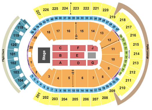 T-Mobile Arena Jo Koy Seating Chart
